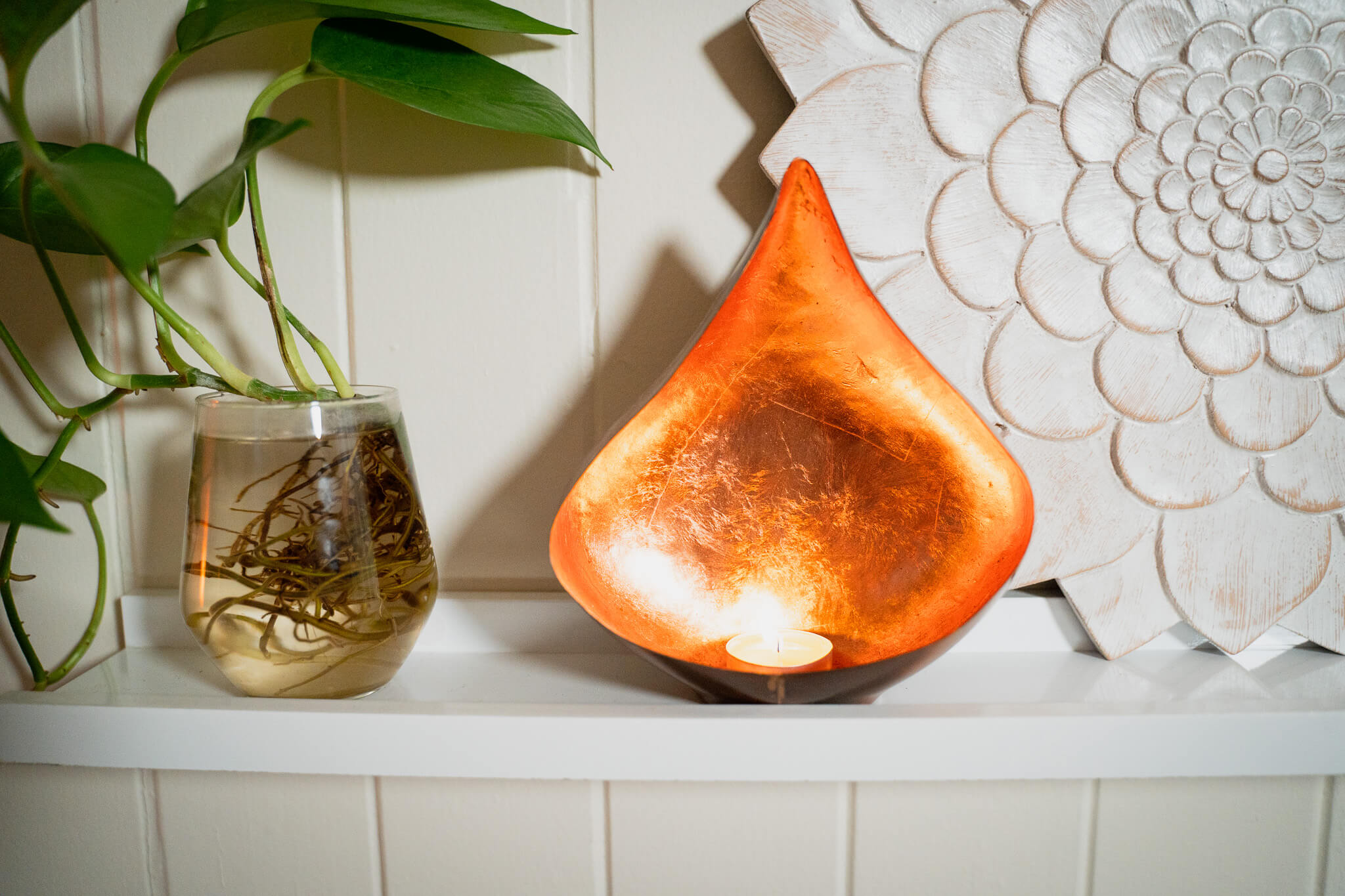 The Healing Sanctuary Clinic Ornament and Plant